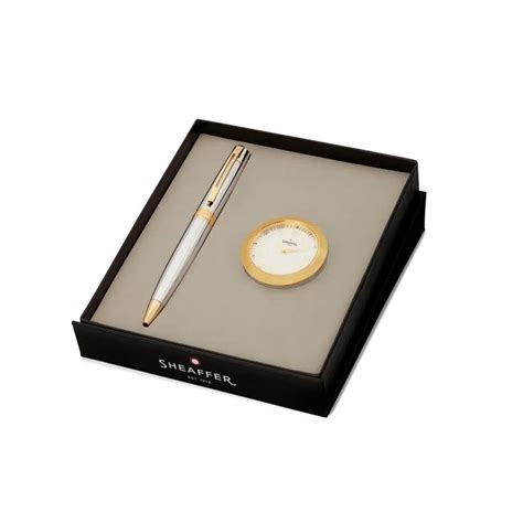 Sheaffer 300 Ballpoint Pen with Table Clock Gift Set – PEN PLANET