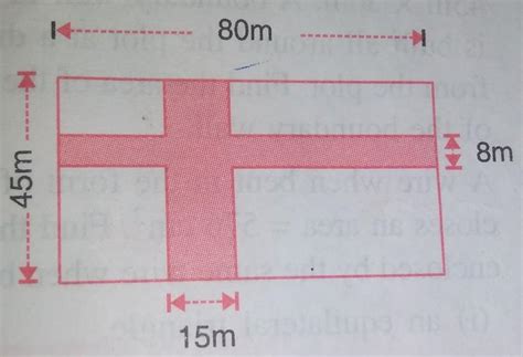 the diagram given below shows two paths drawn inside a rectangular ...