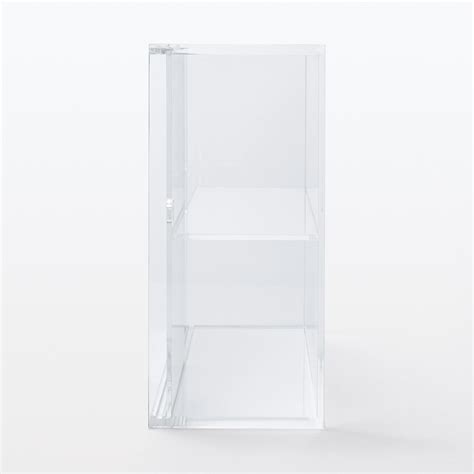 ACRYLIC DISPLAY CASE WITH SLIDING DOORS / S