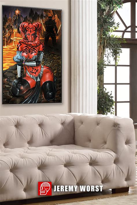 Buy Jeremy WorstDarth Talon Poster Wall Art or Canvas cosplay Skywalker ...