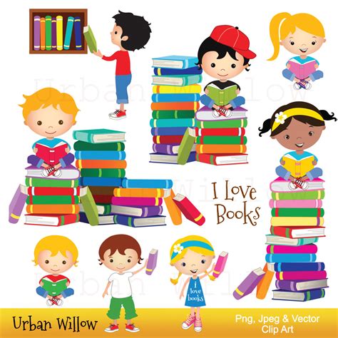 Picture Books Clipart | Free download on ClipArtMag