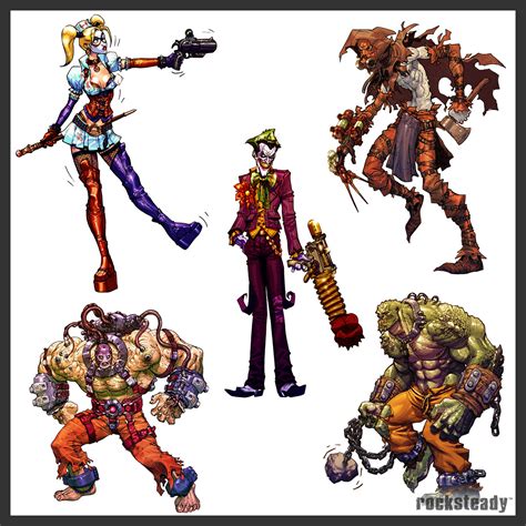 Scarecrow Batman Arkham Asylum Concept Art