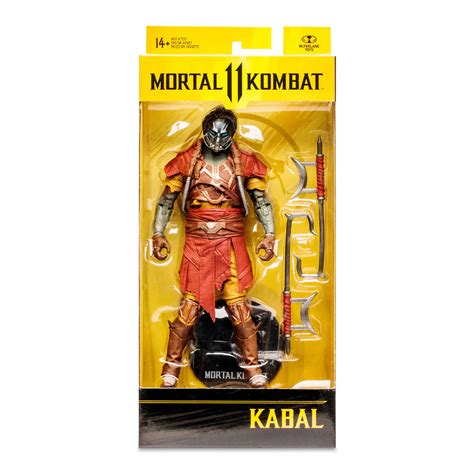 Mortal Kombat Kabal (Rapid Red) 7" Action Figure By Mcfarlane