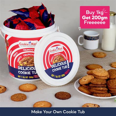 Make Your Own Cookie Tub - Buy 1kg Get 200g Free – CookieMan