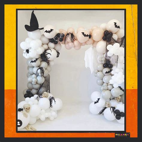 Halloween Arch Set Up for Halloween Party – Wanna Party