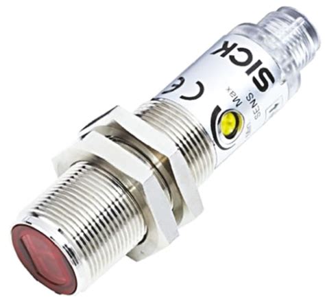 VL18-3N3140 SICK | SICK Retroreflective Photoelectric Sensor, Barrel ...