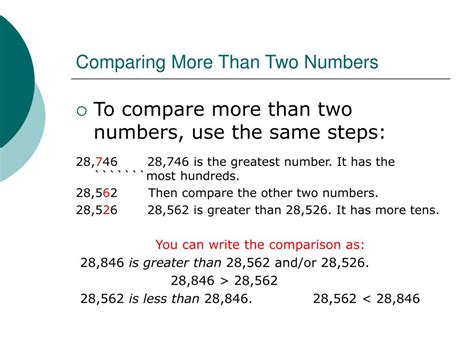 Image result for Comparing and Ordering Whole Numbers