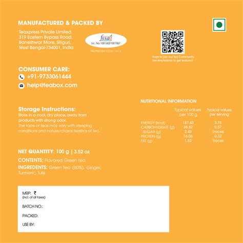 Buy 2025 Organic Turmeric Ginger Tulsi Green Loose Leaf Tea for ...