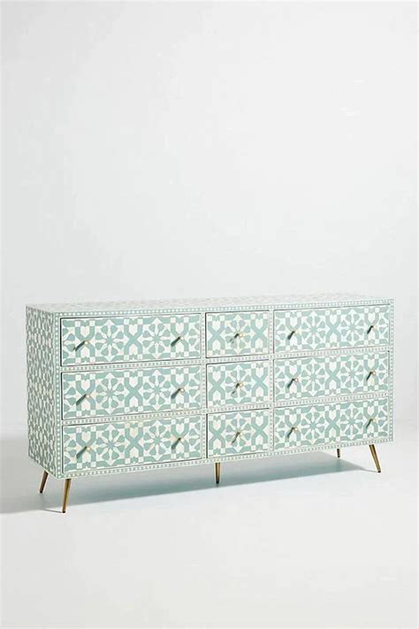 Marakkech Inlay 9-Drawer Dresser – Ziba Homes India