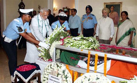 State funeral for Marshal Arjan Singh : Fly past held, tributes being ...