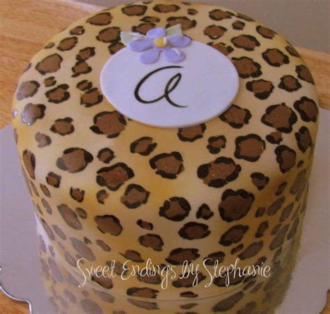 Image result for Cheetah Cake Tutorial