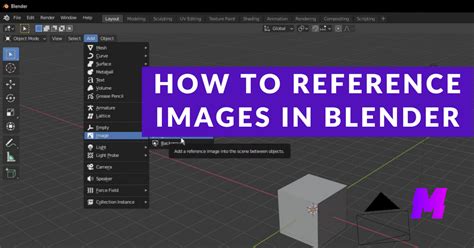 Blender Add Image Reference 的图像结果