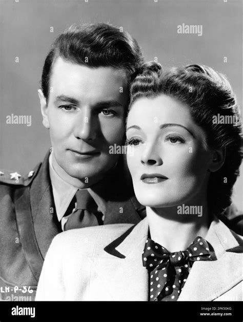 MICHAEL REDGRAVE and RACHEL KEMPSON Portrait in THE CAPTIVE HEART 1946 ...