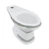 Corner Elongated 2-Piece Dual Flush Bathroom Toilet India | Ubuy
