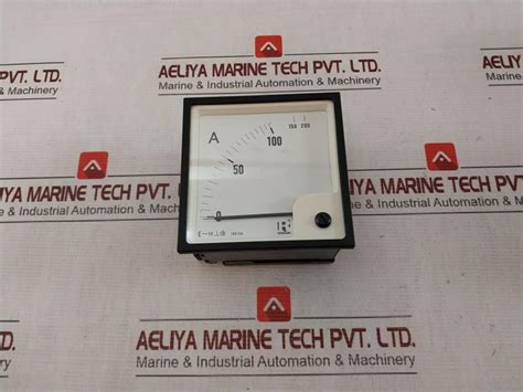 Rishabh Eq 96 Ac Ammeter P1030295Ris 850V 0-150/200A 100/5A 600V 2000M ...