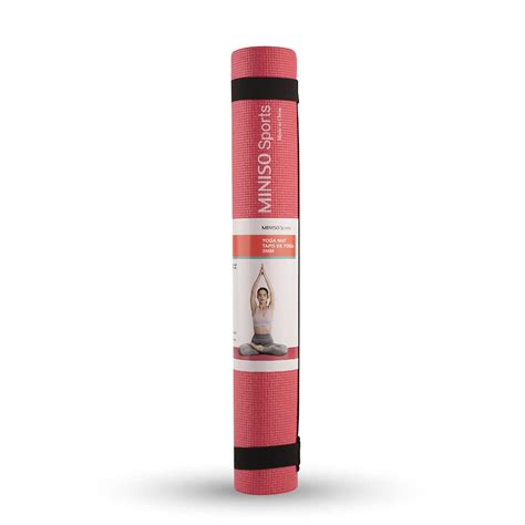 MINISO PVC Yoga Mat- Thick Perfect for Home or Gym Use-Exercise Mats ...