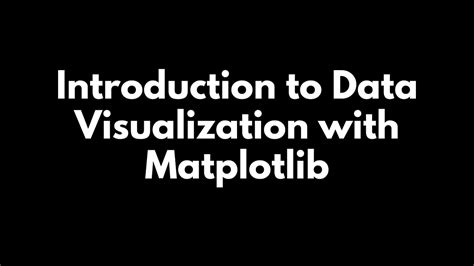 Image result for Python Module for Matplotlib Data Visualization