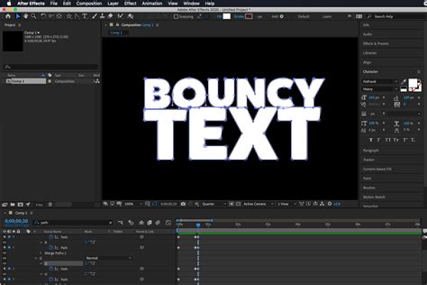 Image result for After Effects Bouncing Letter Tutorial