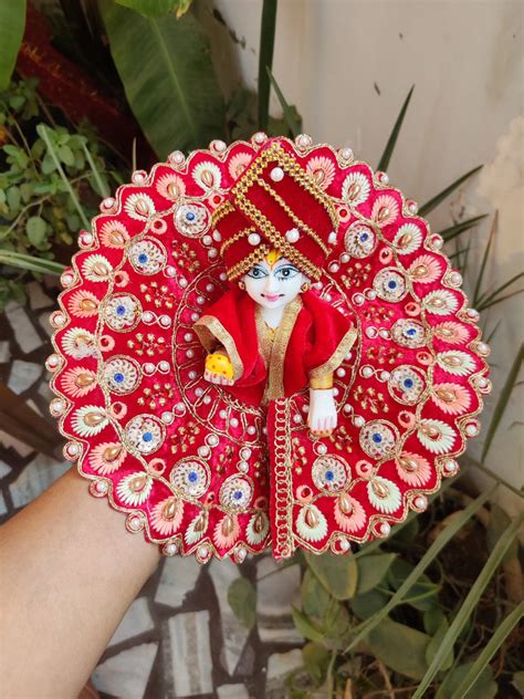 Laddu gopal heavy velvet dress special for winter – Bell bottom