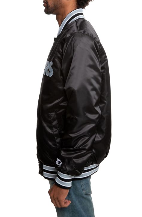 STARTER Oakland Raiders Varsity Jacket LS90E155-RAD - Shiekh