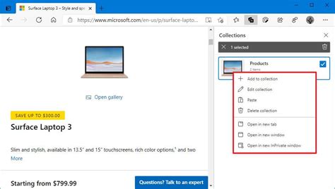 Image result for Microsoft Edge Collections Tutorial