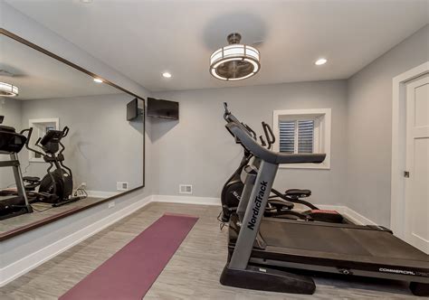 47 Extraordinary Basement Home Gym Design Ideas | Home Remodeling ...
