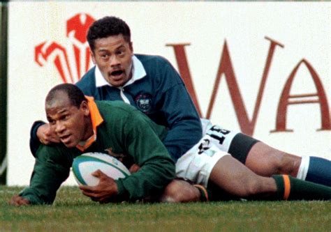 World Cup-winning rugby star Springbok Chester Williams dies aged 49 ...