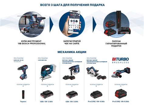 Акция Bosch Professional - Купи инструмент 18В и получи гарантированный ...