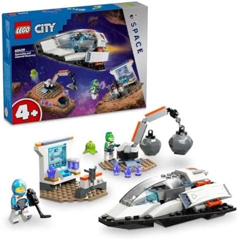 LEGO City Spaceship and Asteroid Discovery Toy for Ages 4 Plus 60429 ...