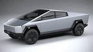 Teesla Cybertruck Model Collection Enthusiasts Toy Pull Back Pick-Up ...