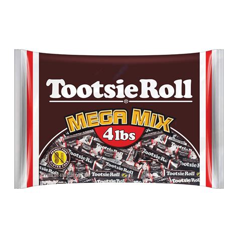 Buy Tootsie Roll Tootsie Roll Mega Mix, 5 Different Shapes and Sizes of ...