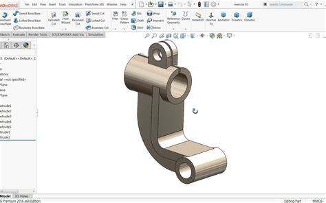 SolidWorks Exercise Tutorials 的图像结果
