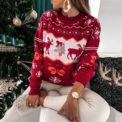 Cute Red Christmas Sweaters