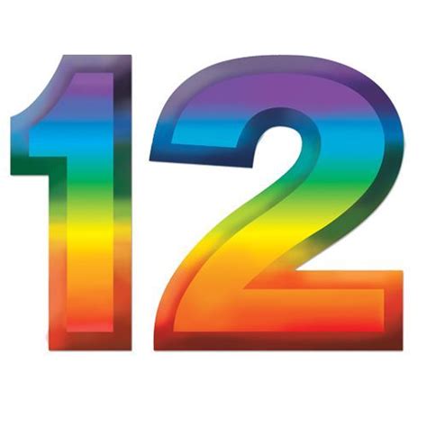 Image result for Rainbow Number 12