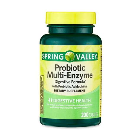 Spring Valley Probiotic Multi-Enzyme Digestive India | Ubuy
