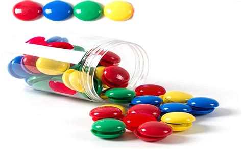 GLUN® Magnetic Buttons Opaque Colorful Round Magnets, Stick Notes ...