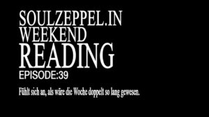 weekend reading 39 – enjoying the postapocalypse