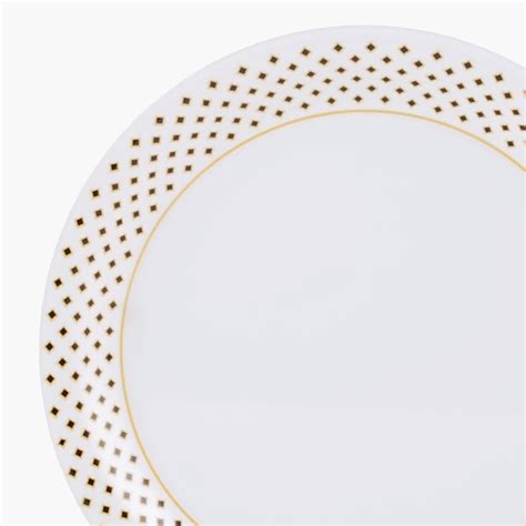 Buy Corsica Set of 4 Melamine Dinner Plates - 28cm from Corsica by Home ...