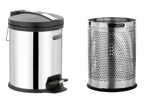 Stainless Steel Dustbin - Stainless Steel Bin Manufacturer from Mumbai