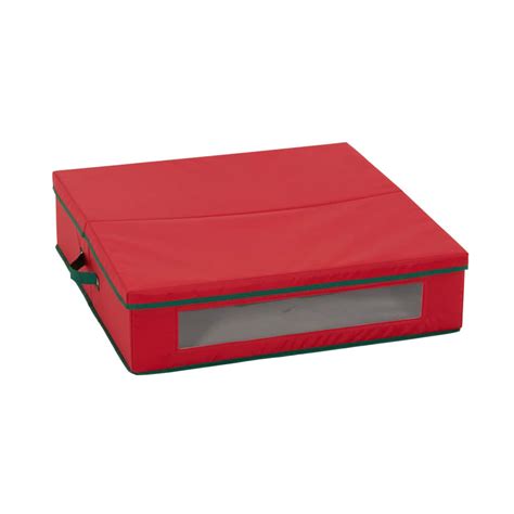 Household Essentials Wreath Storage Box, Size: 24", Color: Red | Michaels