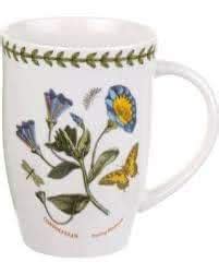 Buy PORTMEIRION BOTANIC GARDEN Coffee Tea Mugs - Assorted Floral Motifs ...