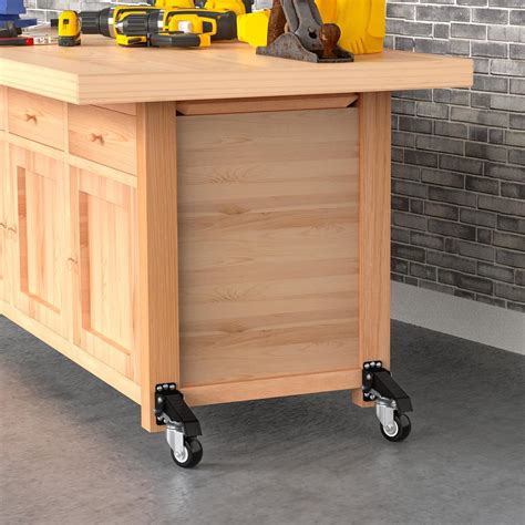 SOLEJAZZ Workbench Casters Wheels 660Lbs Retractable India | Ubuy