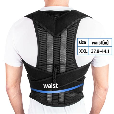 Magnetic Bar Posture Corrector Braces&Support Back Pain Belt Brace ...