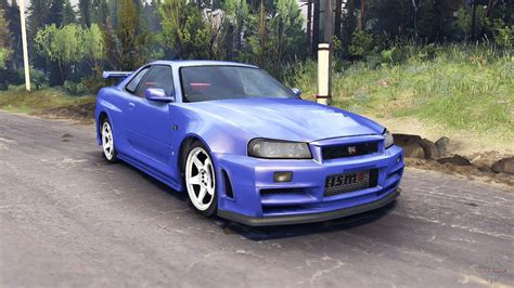Nissan Skyline R34 GT-R NISMO Z-tune for Spin Tires