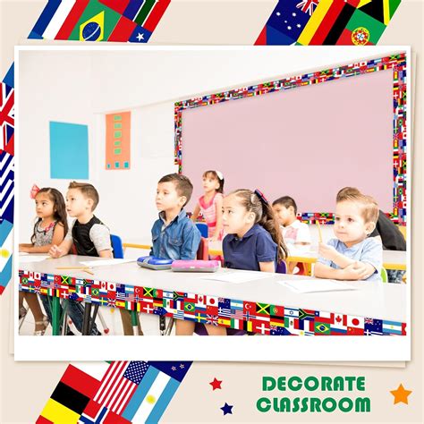 Motiskyy 65 Feet International World Flag Bulletin Board India | Ubuy
