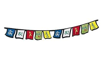 Buy RDK SON'S Himalayan Prayer Sticker/Tibetan Adhesive Sticker/Om Amne ...