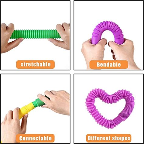 Buy HSR Pop Pack of 5 Tube Sensory Fidget Toy at Zoozle