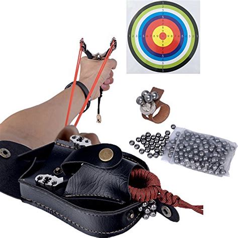 Buy Hunting Sling Set:Sling,Sling Rubber Band,Magnetic Ammo Ring,2-in-1 ...