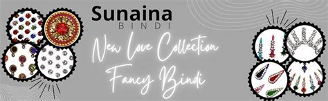 Sunaina New Love Collection Medium Size Red Round Bindis for Women ...