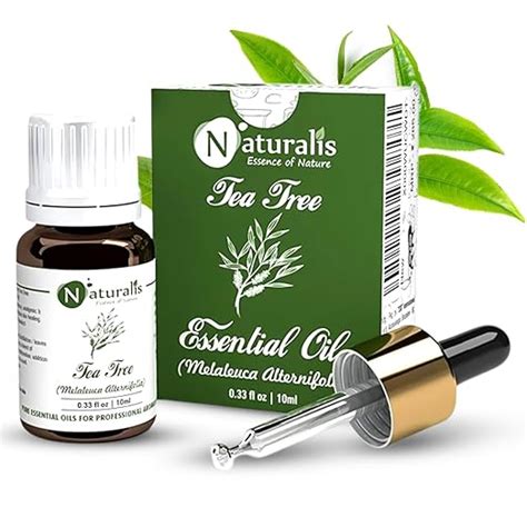 Naturalis Tea Tree Oil - Tea Tree Oil for Acne, Pimples and Scar - Pure ...